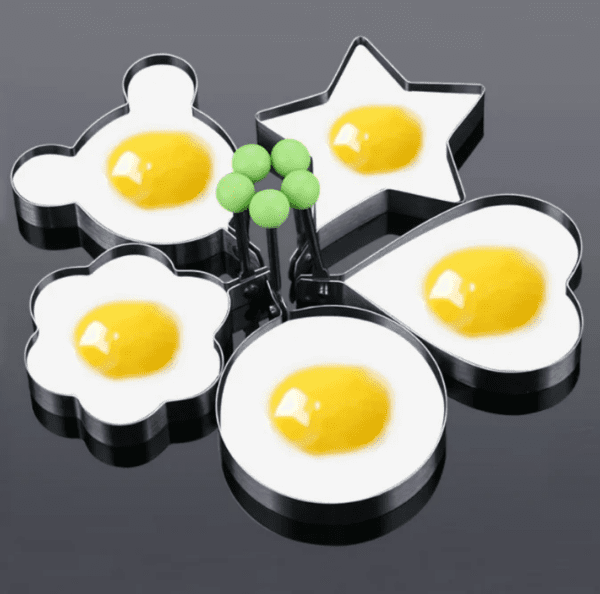 2025/01/1000225934.png Stainless Steel Pancake Omlette Shaper 4 pcs Set