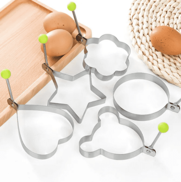 2025/01/1000225937.png Stainless Steel Pancake Omlette Shaper 4 pcs Set